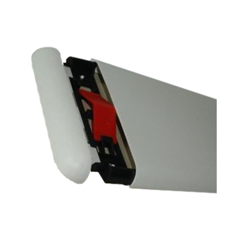 Flat Wallguard 6" Wide Vinyl with Clip Retainer